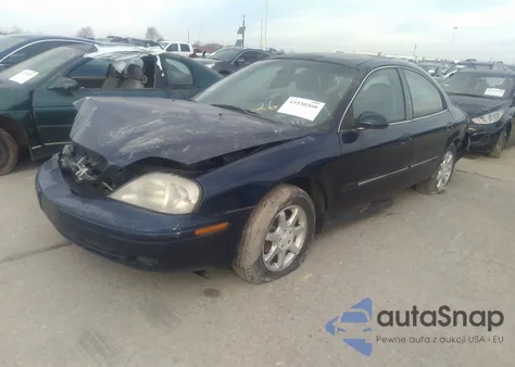 2000 Mercury Sable Ls from USA, damaged, VIN 1MEFM53U4YG638361
